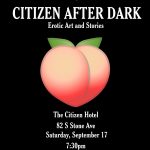 citizen after dark opening night flyer